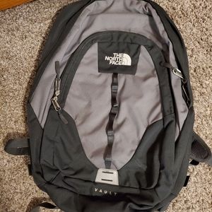 North Face book bag